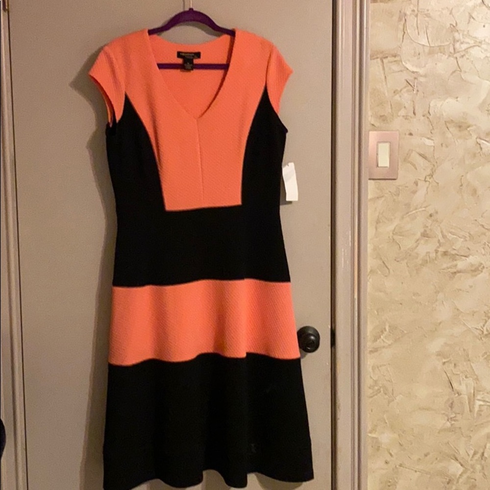 Signature by Robbie Bee striped dress XL